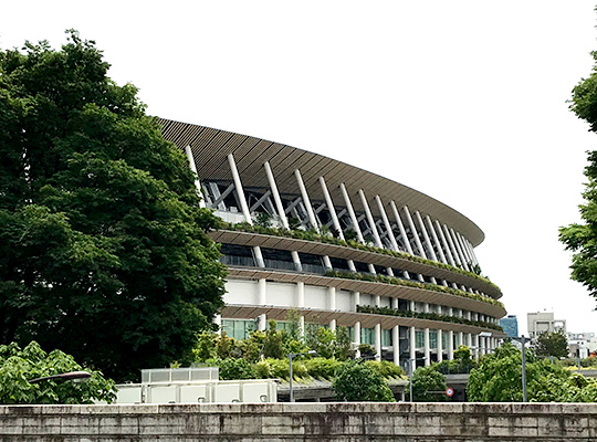 写真：新国立競技場